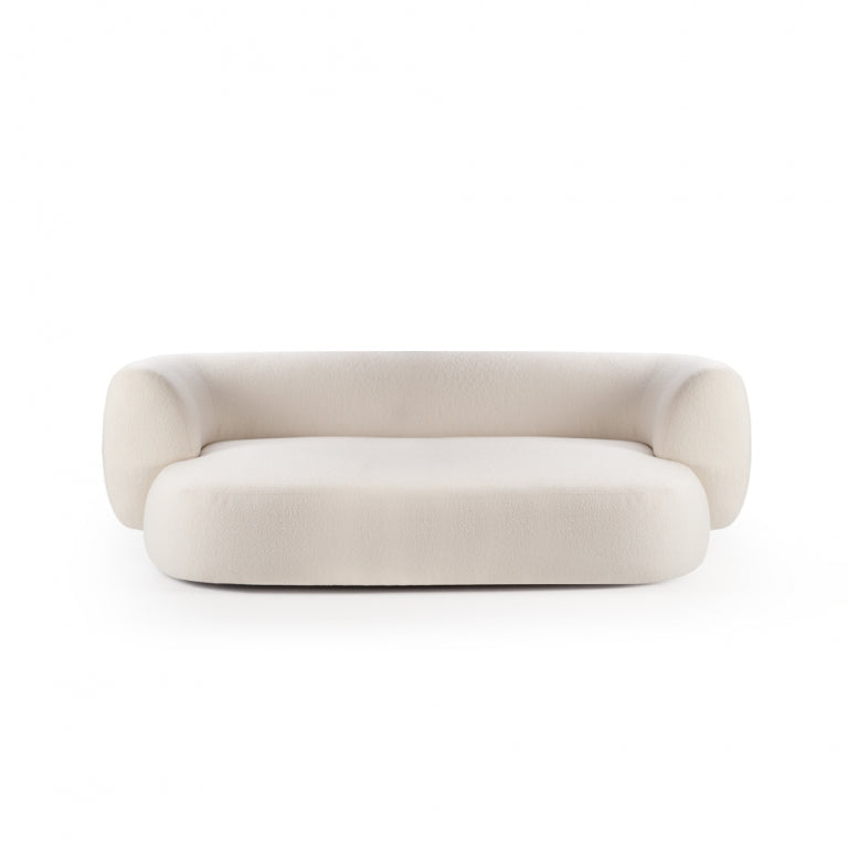 Madison Sofa3 Seaters: W 240 x D 85 x H 75 cm | Seat Height: 42 cm / Beige / Boucle