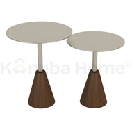 Apex Duo Steel Side Table Set Apex Duo Steel Side Table Set