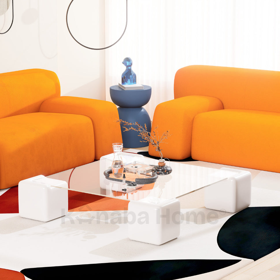 Cube Coffee TableWhite