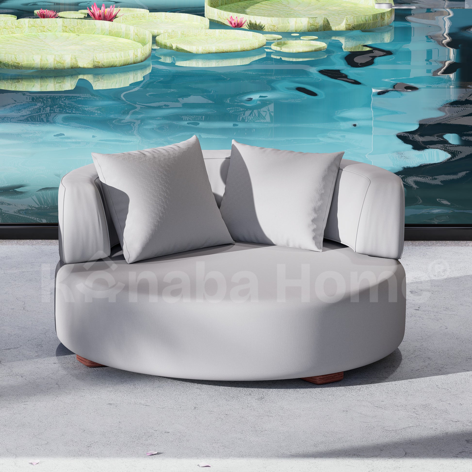 Dune Outdoor Round Lounge