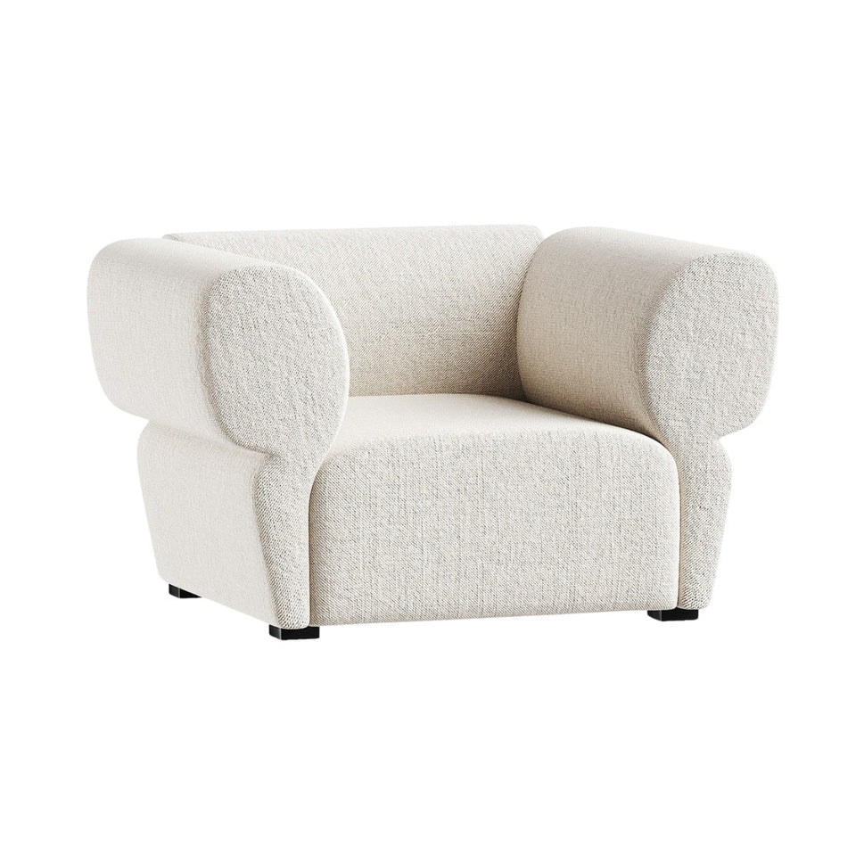 Evara ArmchairOff-White | Linen