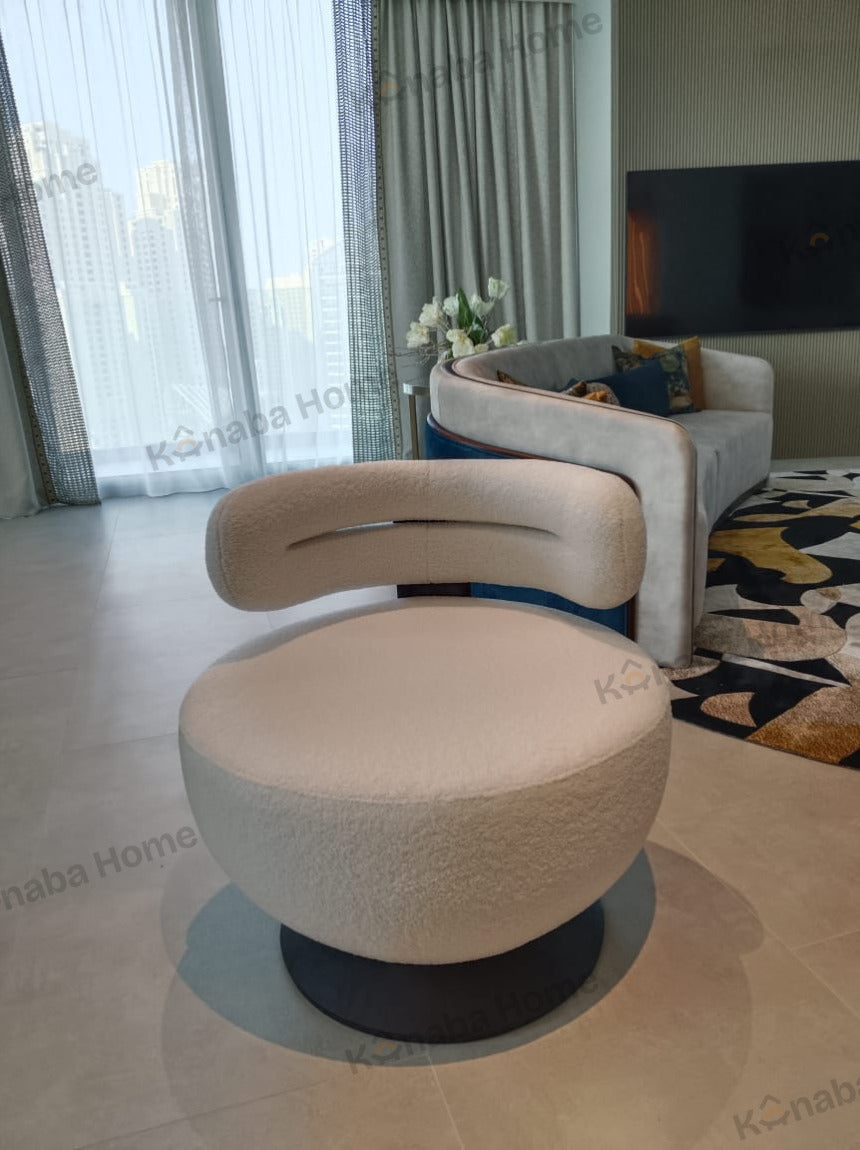 Exa Swivel Accent Chair