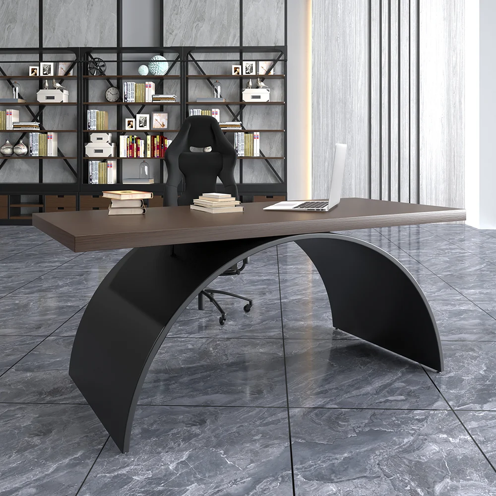 Holo DeskWalnut & Black