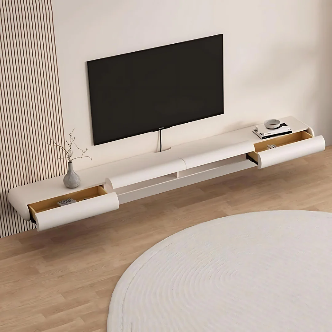Loria 2 Drawers 2 Doors Wall Mount TV Unit