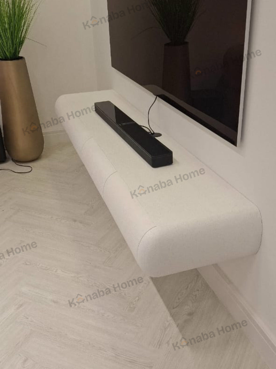 Loria 2 Drawers 2 Doors Wall Mount TV Unit