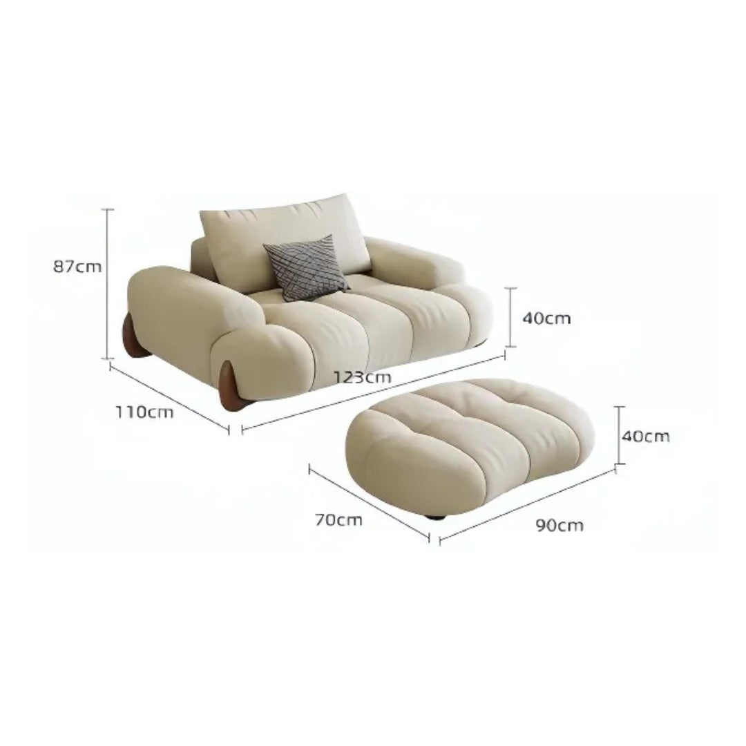 Loria Living Room Footstool