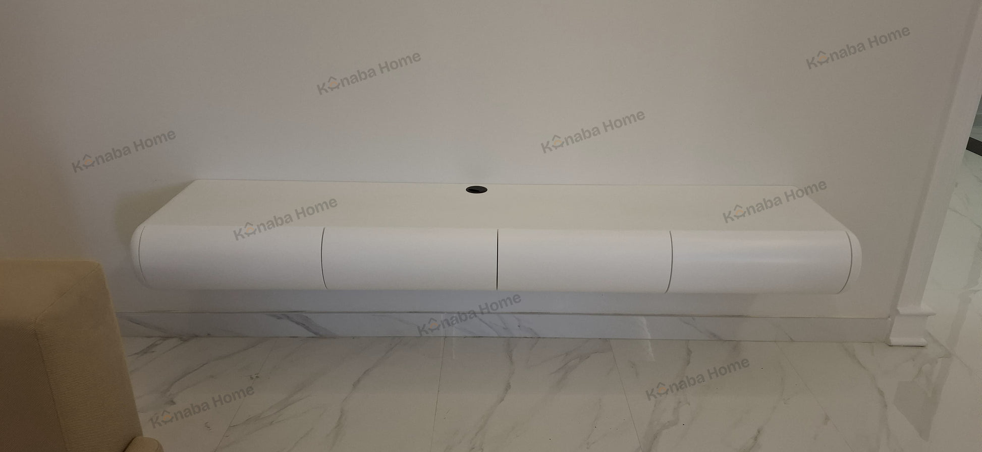 Loria 2 Drawers 2 Doors Wall Mount TV Unit