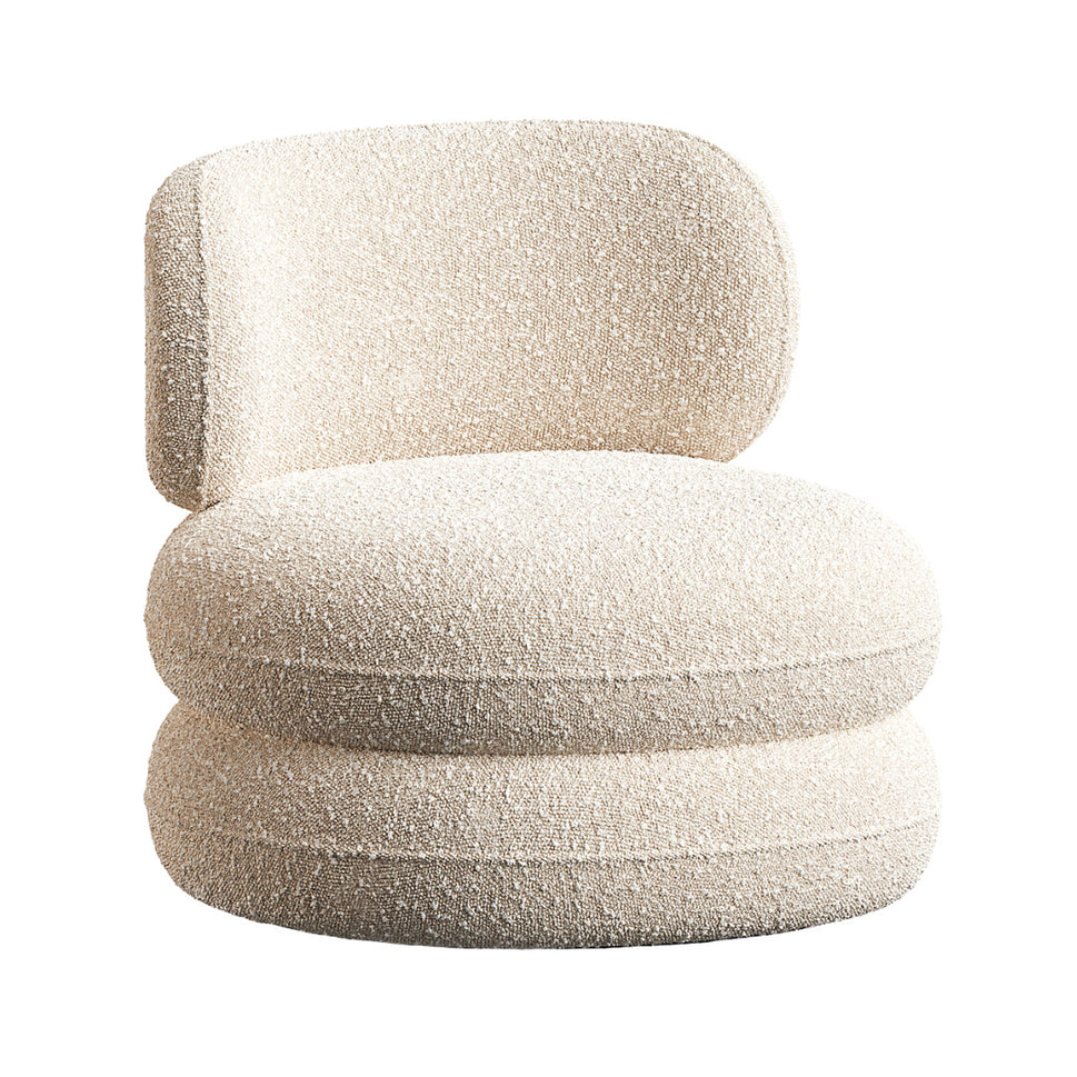 Miu ChairOff-White | Boucle