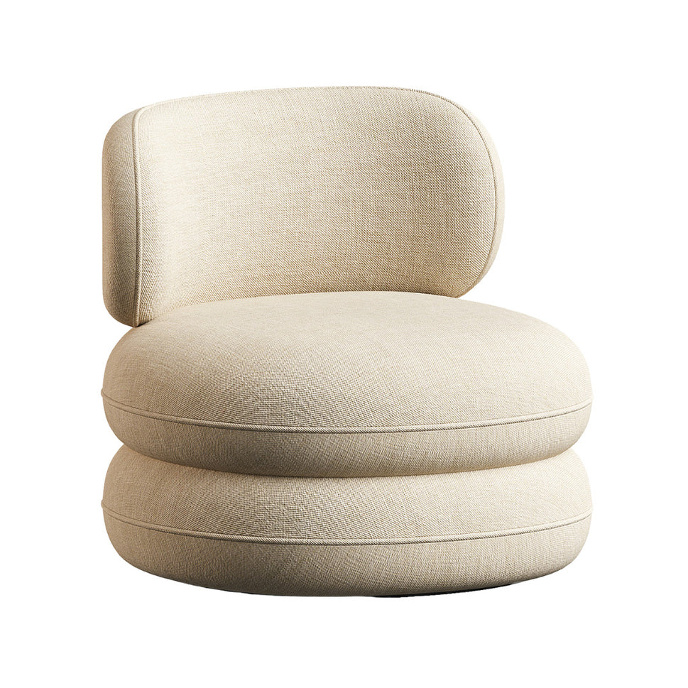 Miu Accent ChairLight Beige | Linen