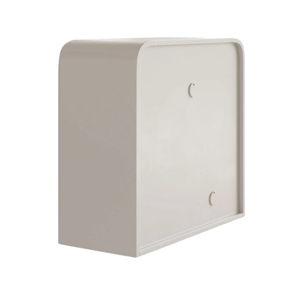 Nio Storage Console TableMini Console | Microcement Finish / With Cable Hole