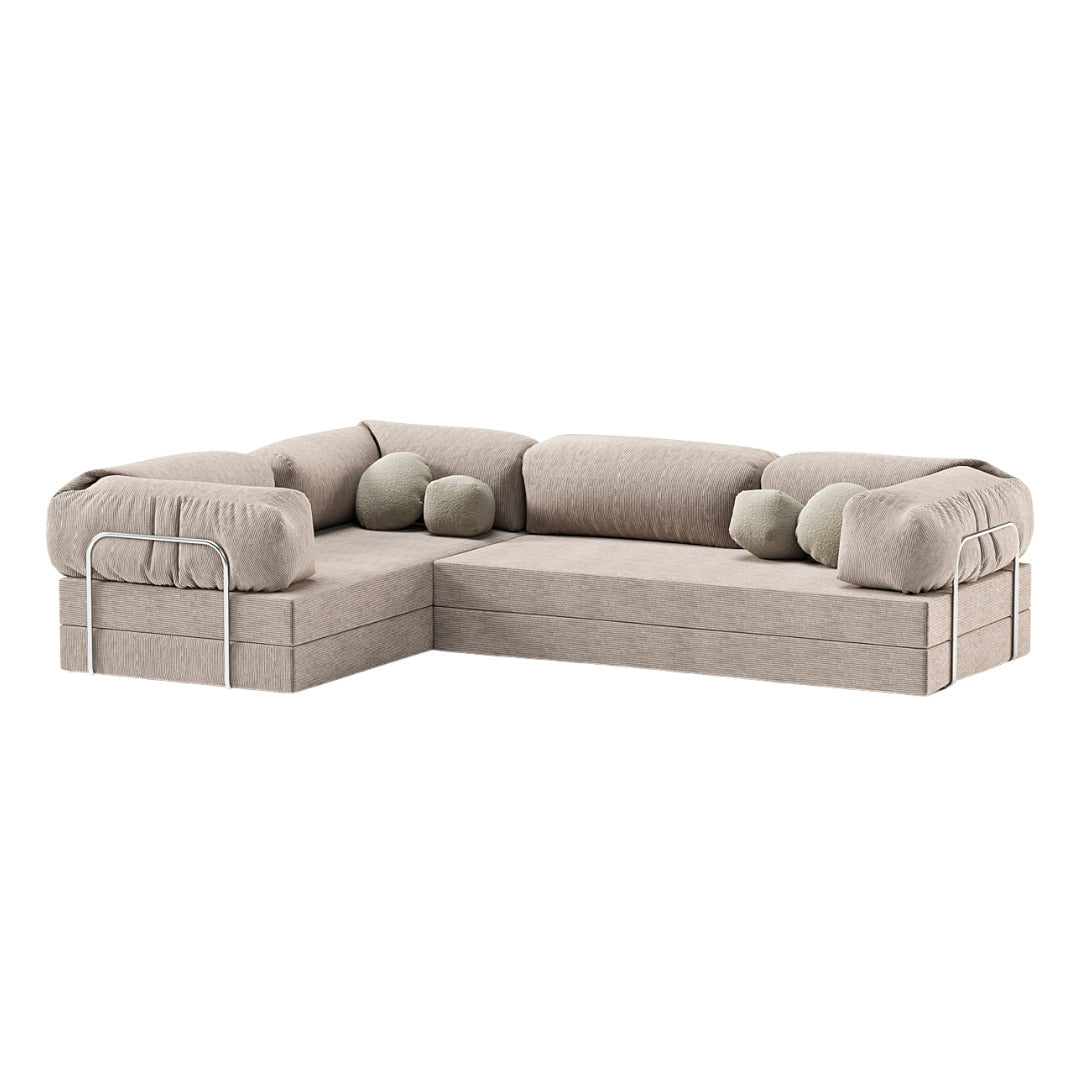 Oriva L Shape Sofa Bed