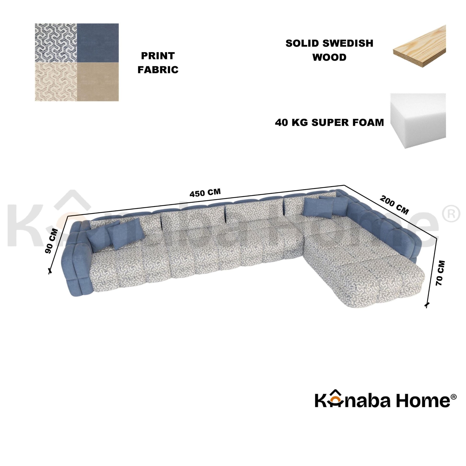 Riviera L Shape Sofa