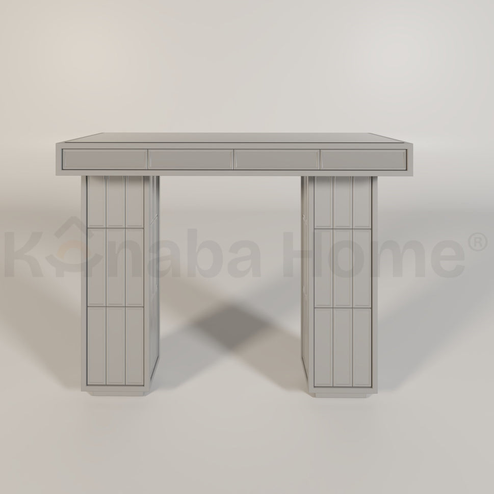 Rubik's Metro Tile ConsoleGREY RALL 9006 & METRO TILE M6802S