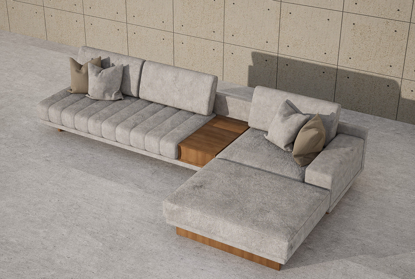 Sena L Shape Sofa