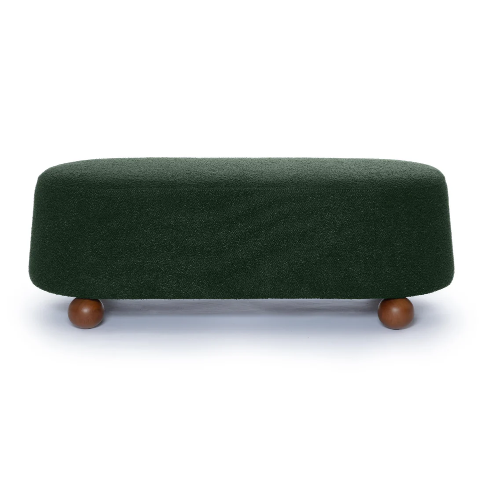 Sirie Upholstered BenchGreen