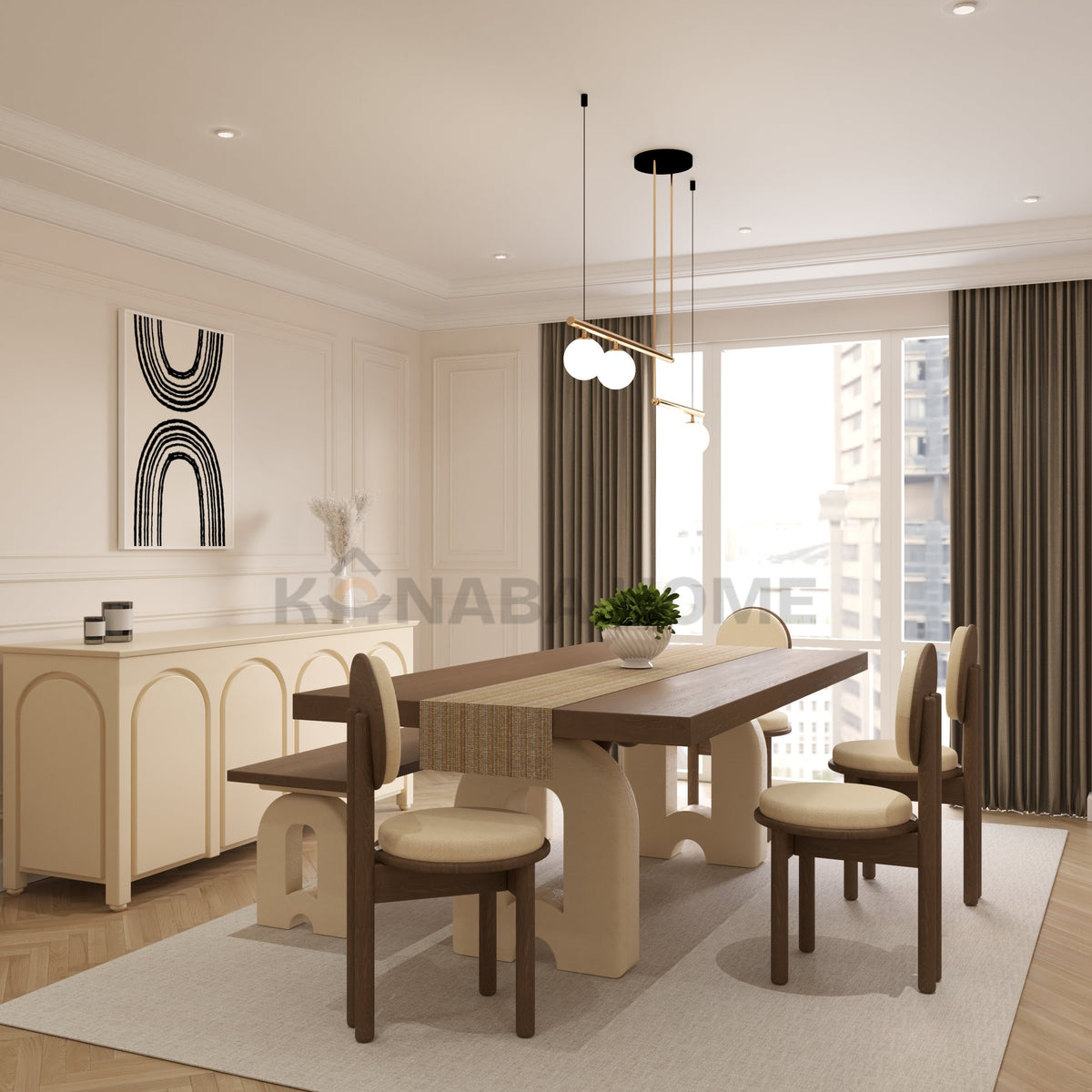 Terra Arch Dining Bench