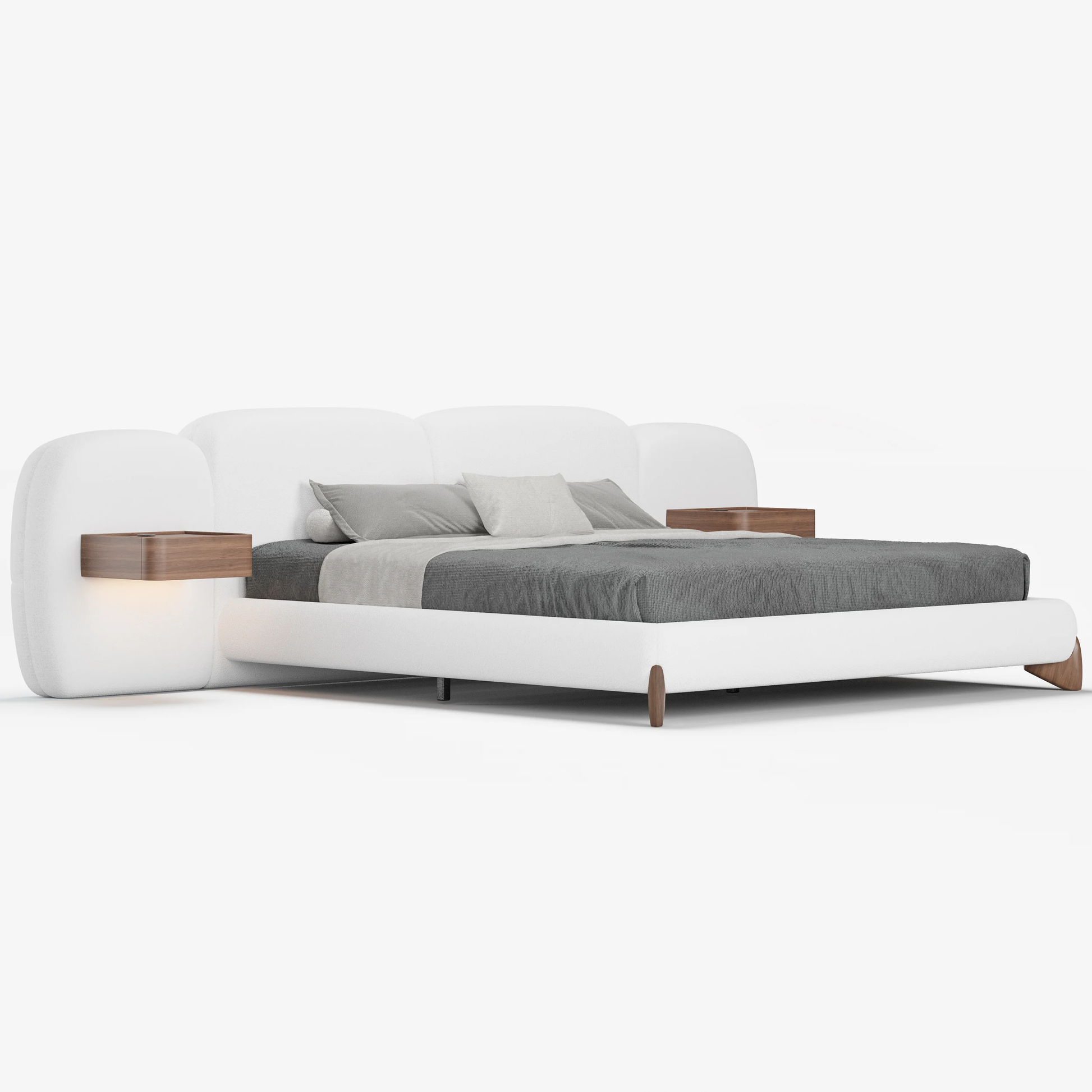 Vea Boucle Bed