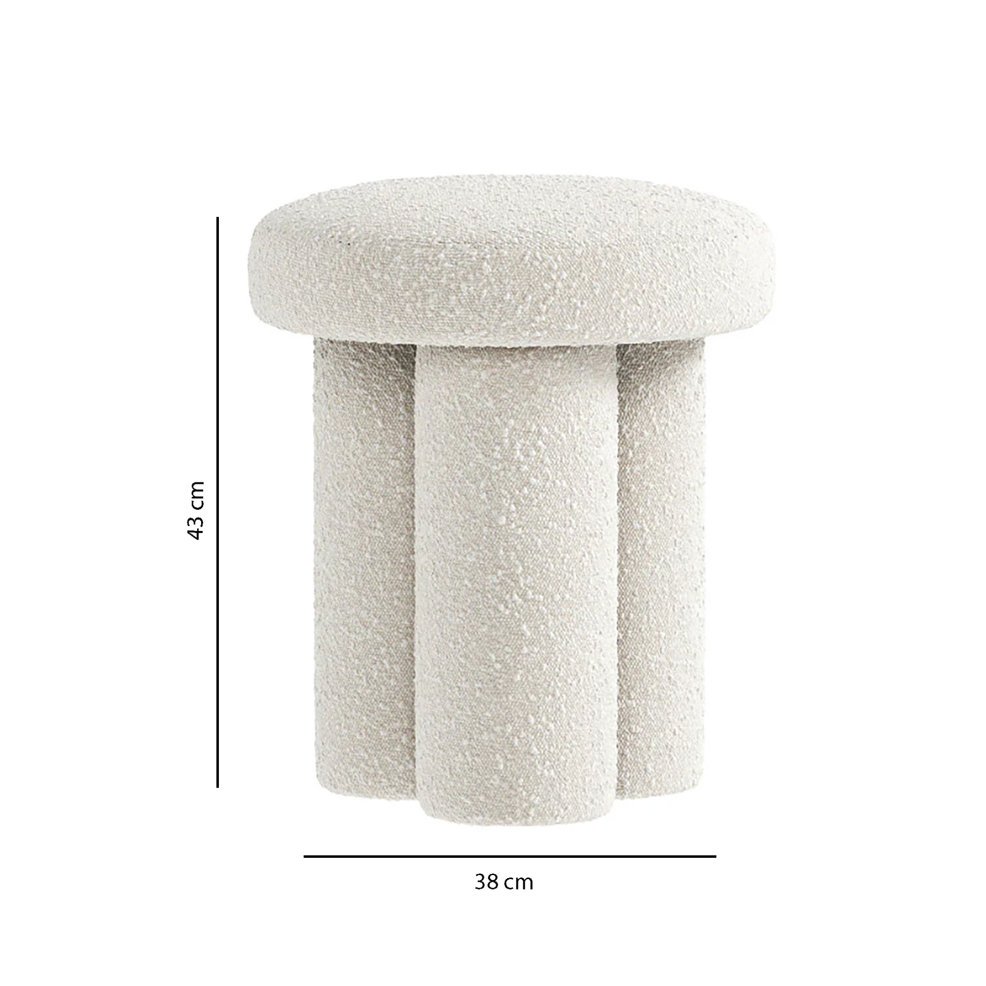 Zola Vanity Stool