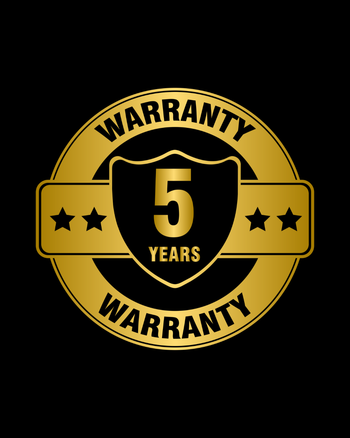 5 YEARS WARRANTY