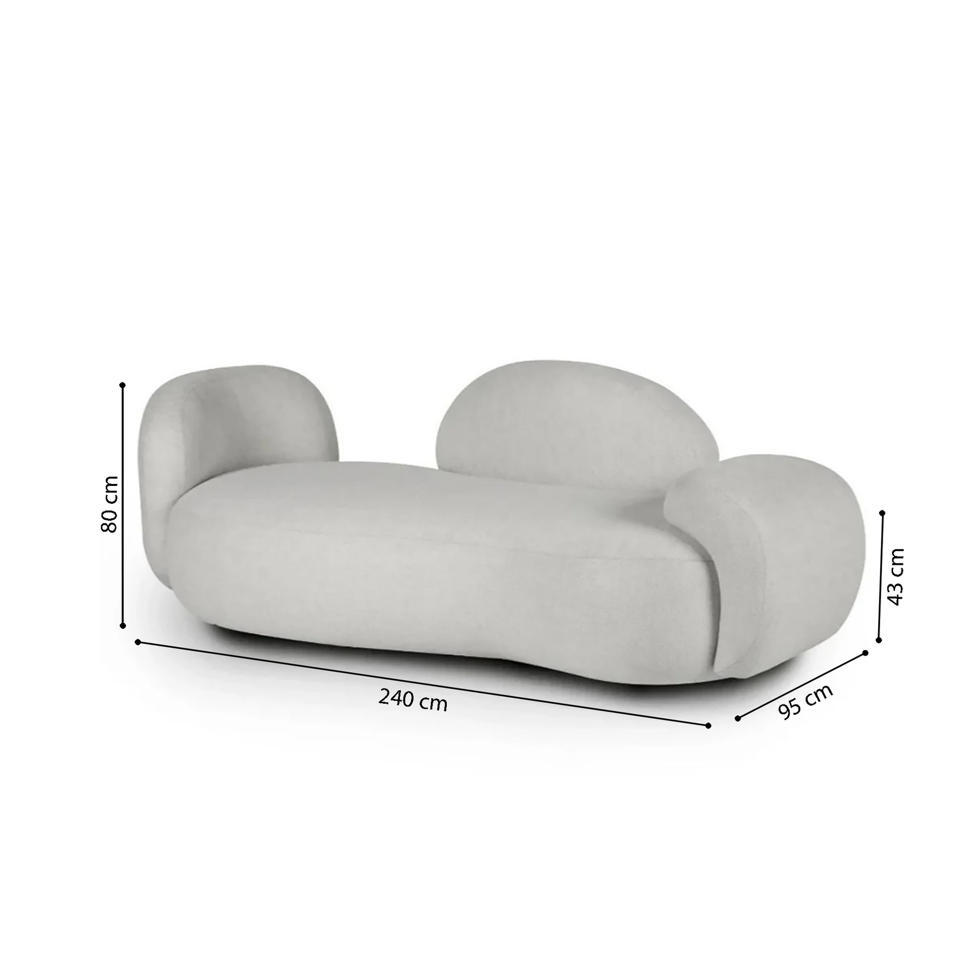Una 3-Seater Sofa