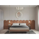 Corbin BedKing Bed: Mattress Size 180 x 200 cm | Headboard: L 400 x H 110 x D 5 cm