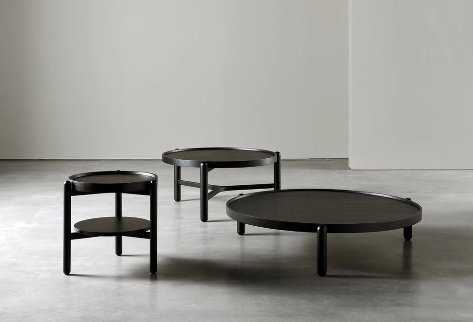 Jovani Coffee TableDia 50 cm x H 50 cm / Black