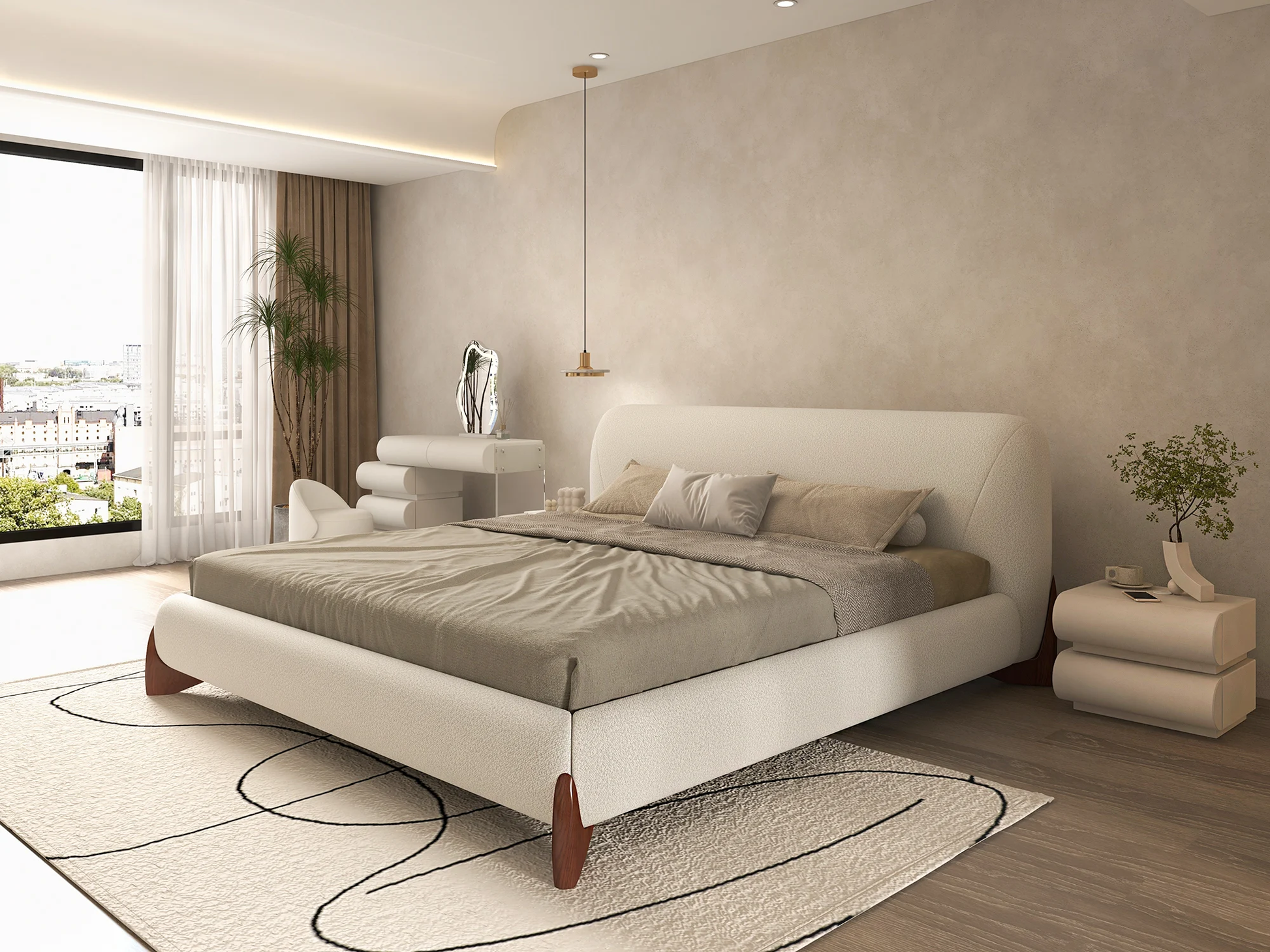 Loria Bedroom (Full Set X 6 Items )