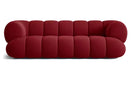 Alps 3 Seater SofaRed | Velvet
