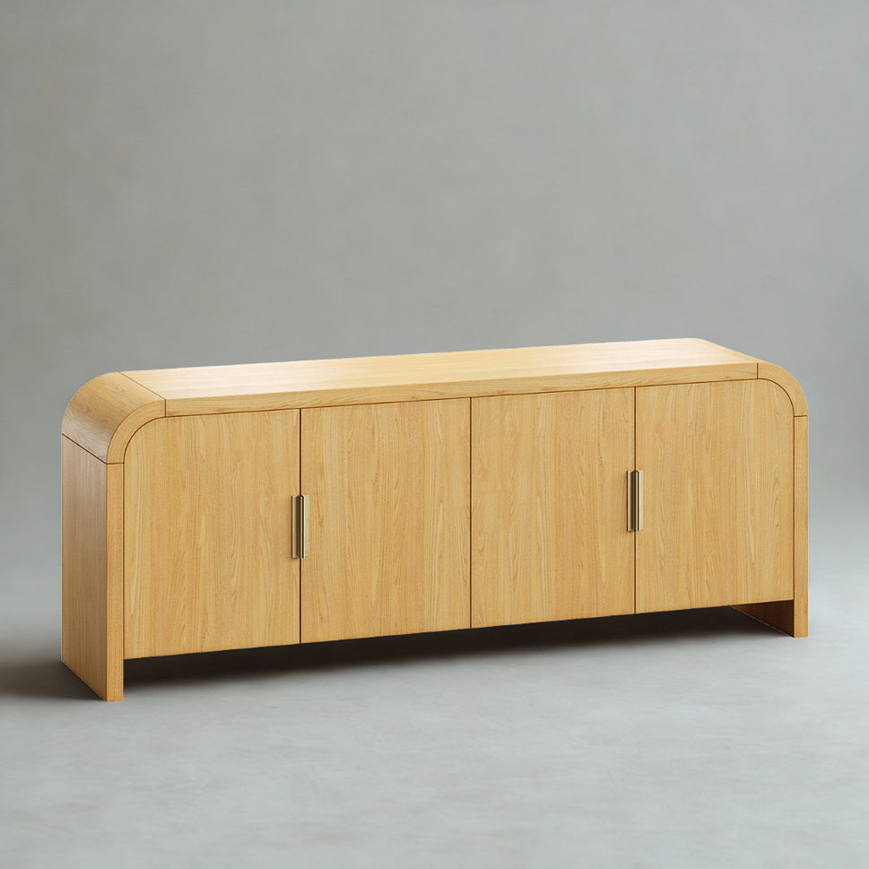 Alric TV ConsoleNatural / With Cable Hole