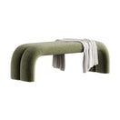 Arden BenchGreen | Linen