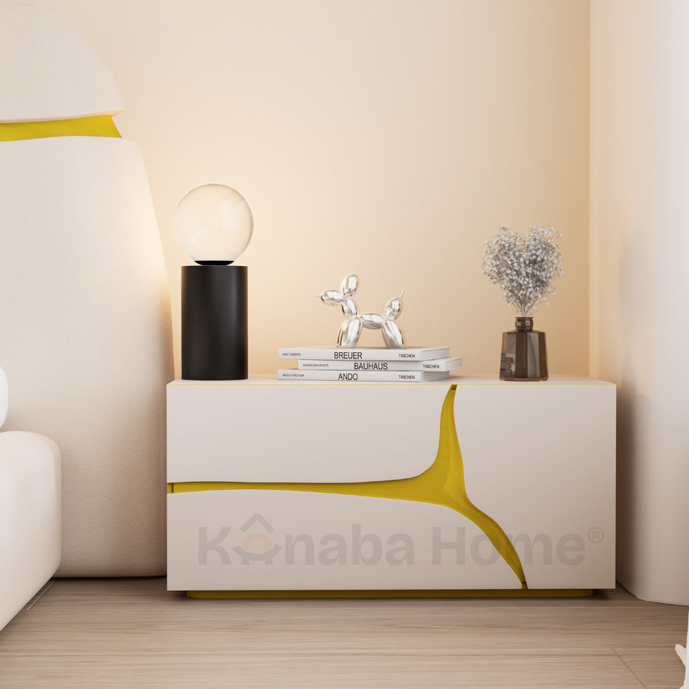 Arva Japanese Nightstand