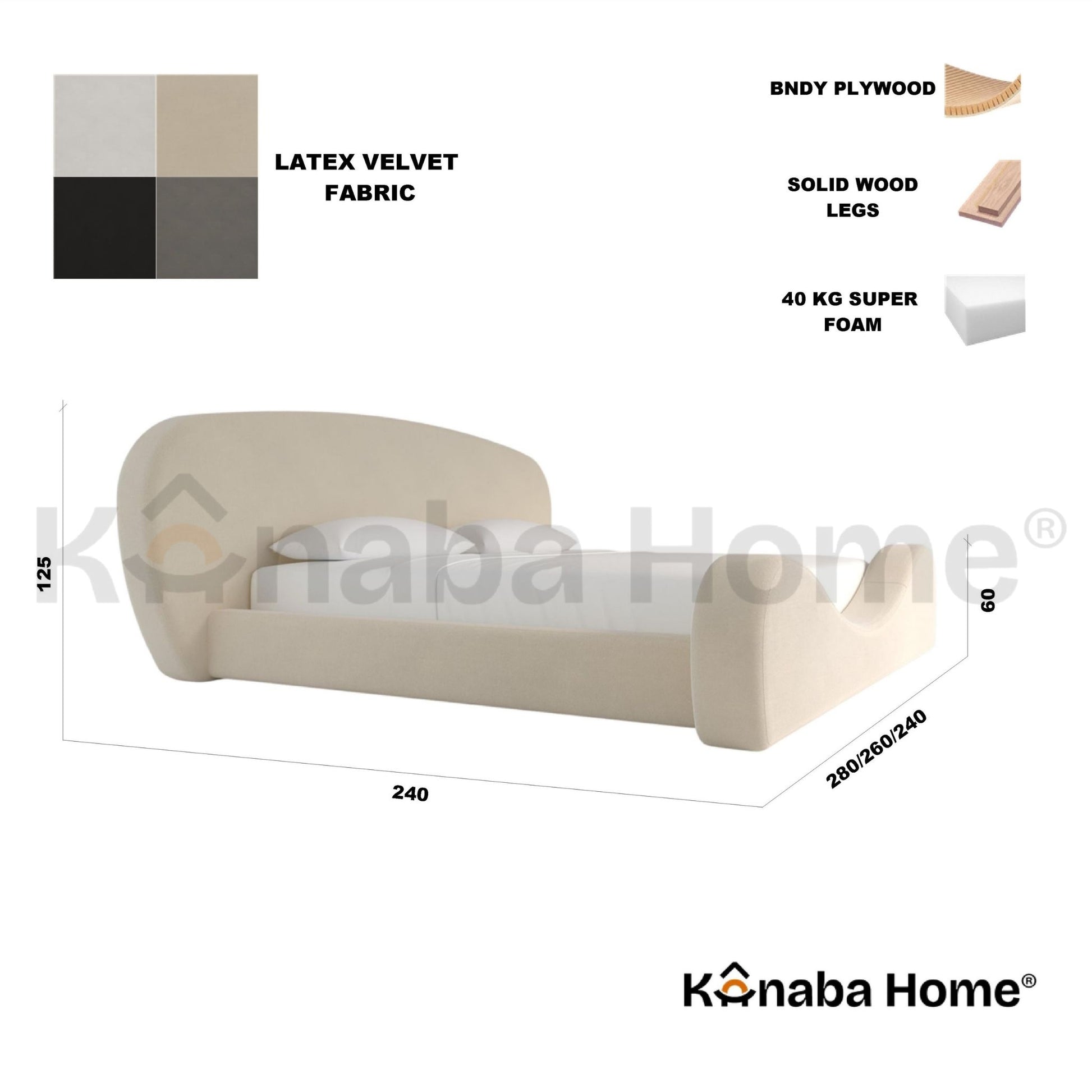 Aura Wave Bed