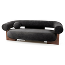 Axiom 3 Seater SofaBlack