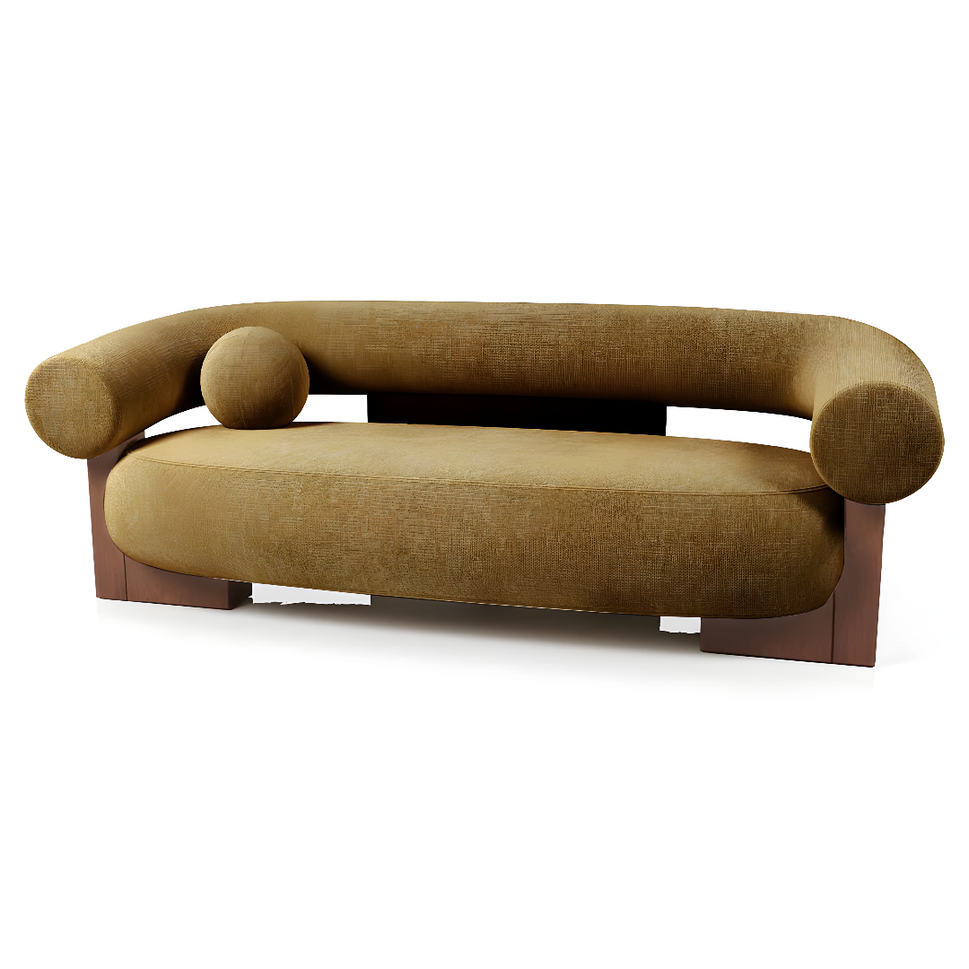 Axiom 3 Seater SofaBrown