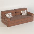 Boll Sofa BedBrown (M FABRIC 2460-26 & 2660-22)