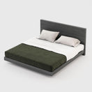 Blissful BedC. King Bed: Mattress Size 200 x 200 cm