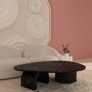 Cason Coffee TableSolid Wood / Black | Solid Wood