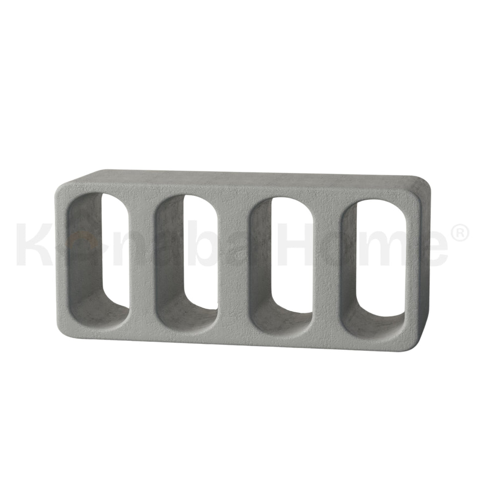 Cavity Console TableGREY RAL 9006