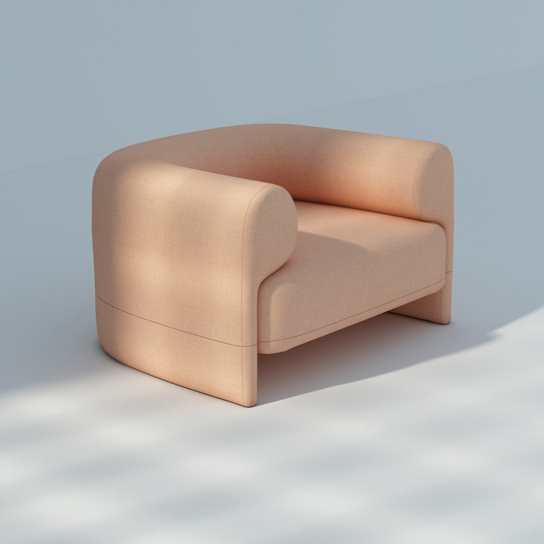 Premium Linen Armchair 