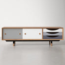 Molly TV StandGray / With Cable Hole