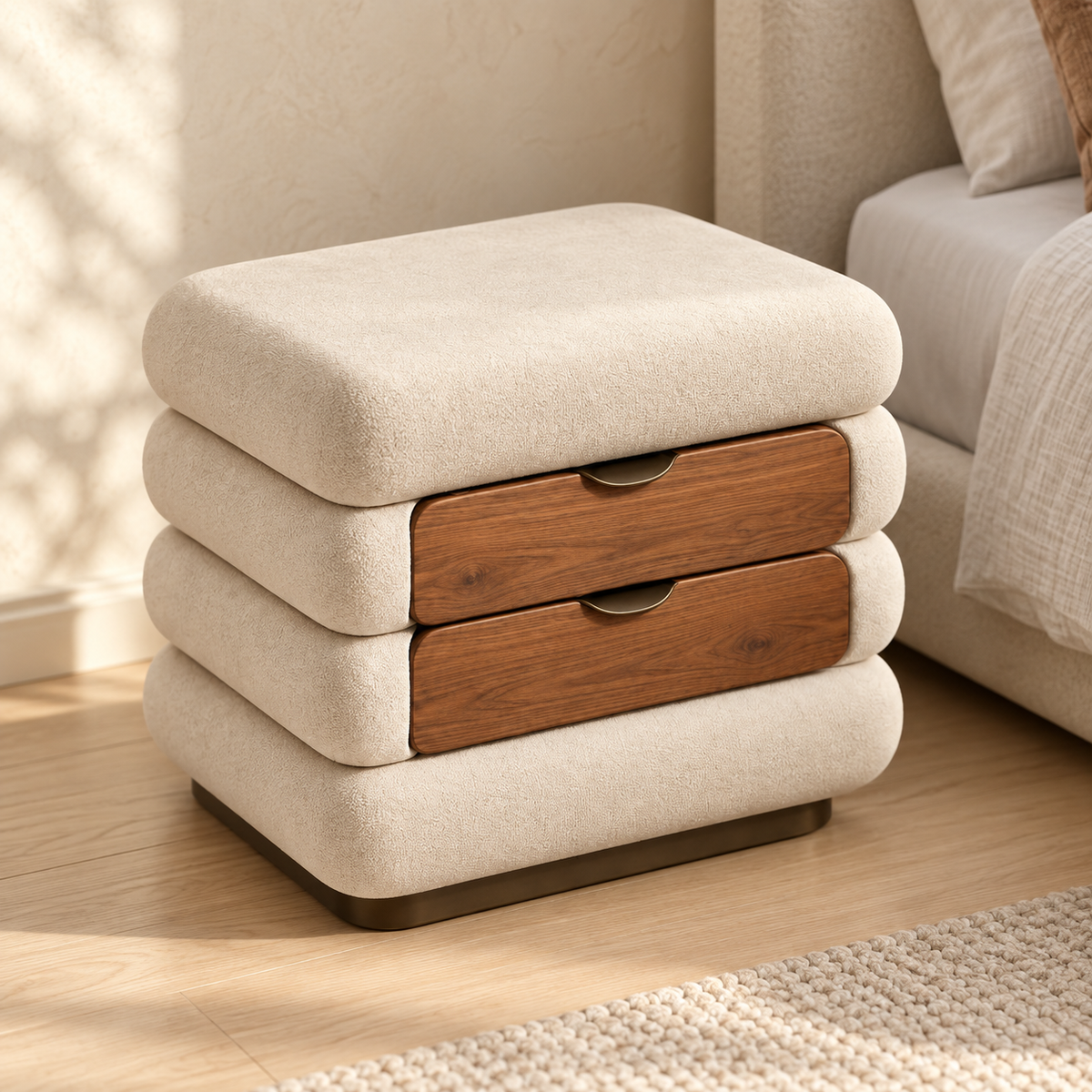 Cloud Stack Nightstand
