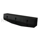 Concave TV UnitRED OAK BLACK VENEER