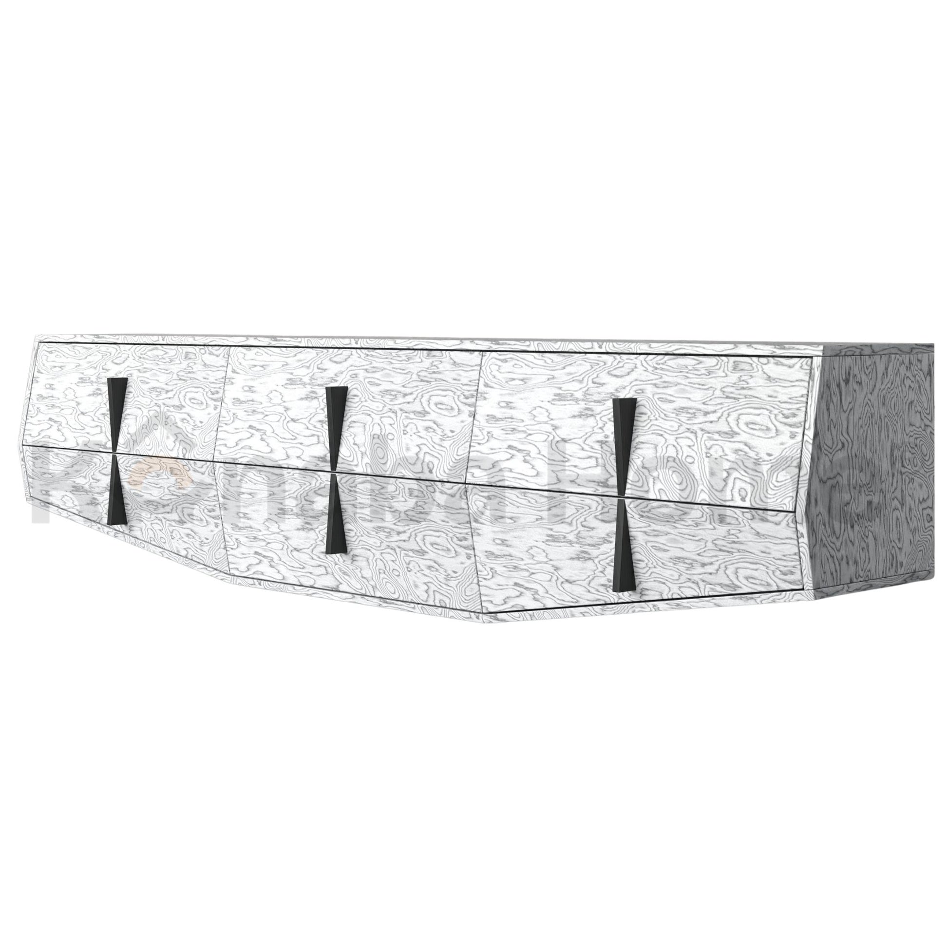 Concave TV Unit