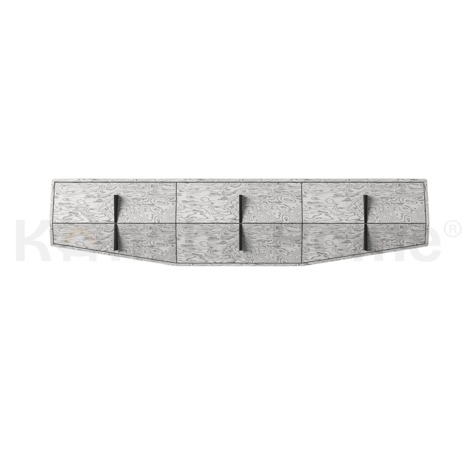 Concave TV Unit