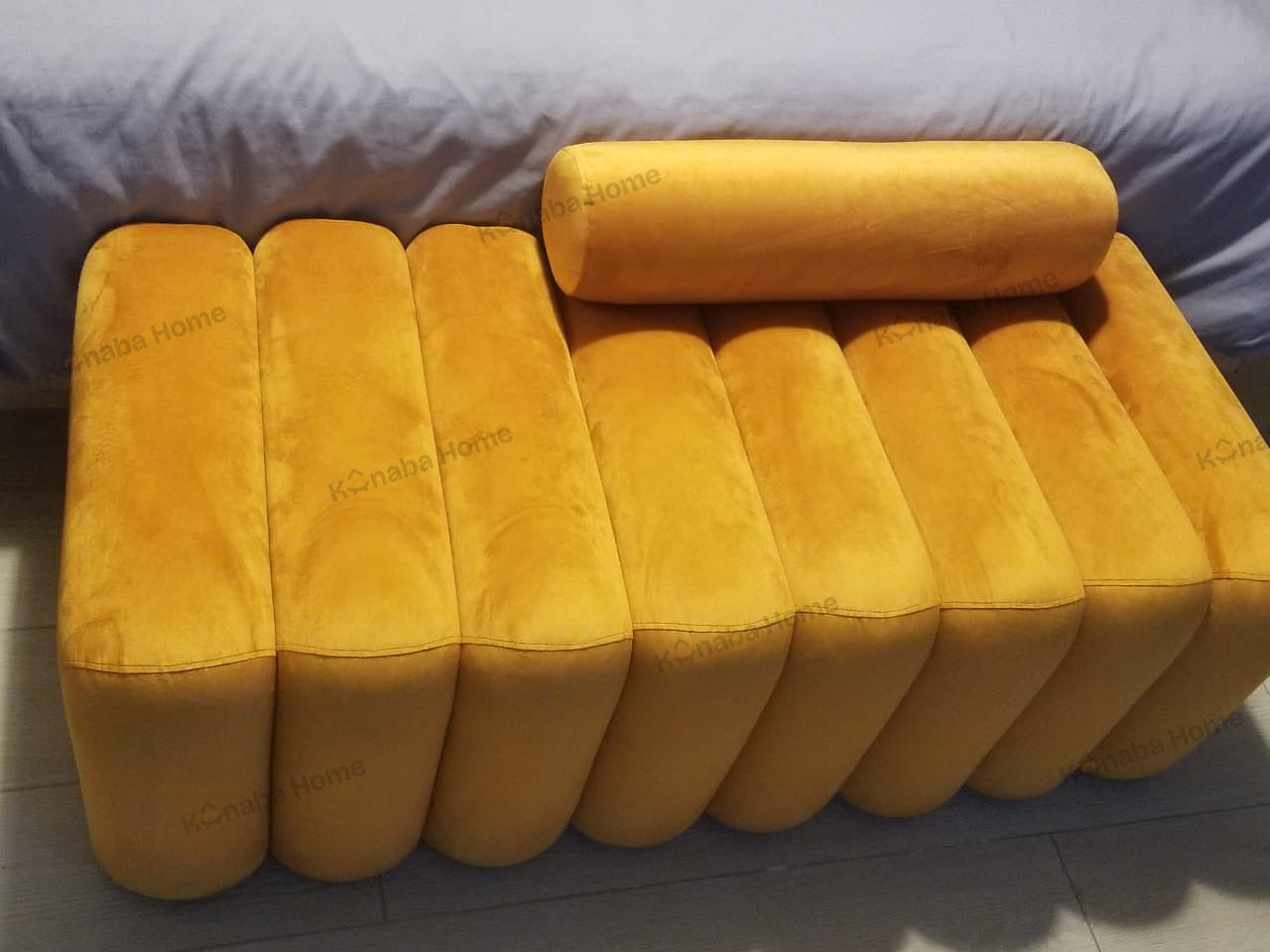 Orange Low back Bench