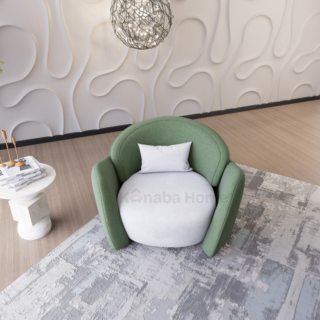 Modern Velvet Armchair 