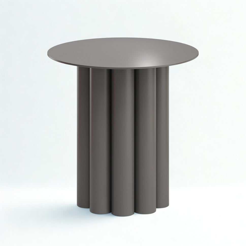 Duo V.II Coffee TableGrey (RAL 7048) | Dia 40 x H 47 cm