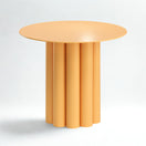 Duo V.II Coffee TablePastel Yellow (RAL 1034) | Dia 45 x H 47 cm