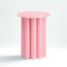 Duo V.II Coffee TableLight Pink (RAL 3015) | Dia 35 x H 47 cm