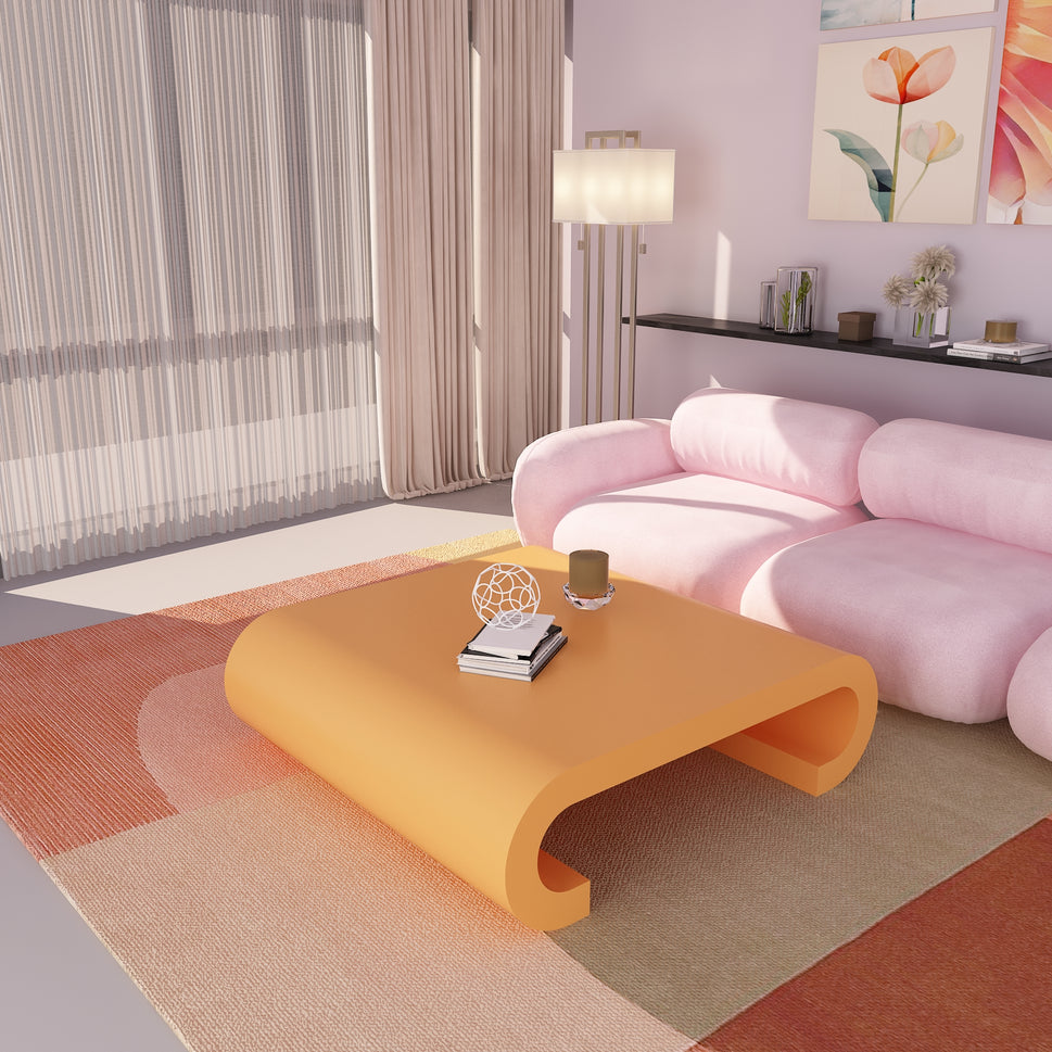 Elin Coffee TableOrange Matt